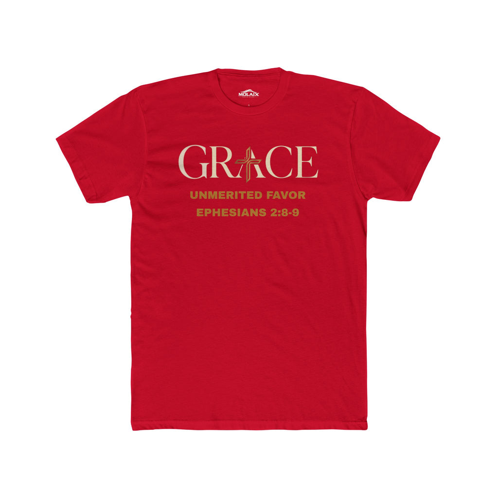 Grace - Unmerited Favor Christian T-Shirt (Ephesians 2:8-9)