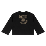 Unisex Waffle Raw Edge T-Shirt