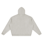 Unisex Vintage Wash Full Zip Boxy Hoodie