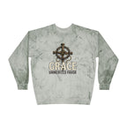 Grace "Unmerited Favor" Tie-Dye Crewneck Sweatshirt