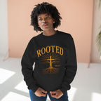 Rooted Cross Sweatshirt — Christian Faith Crewneck
