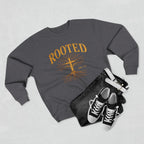 Rooted Cross Sweatshirt — Christian Faith Crewneck