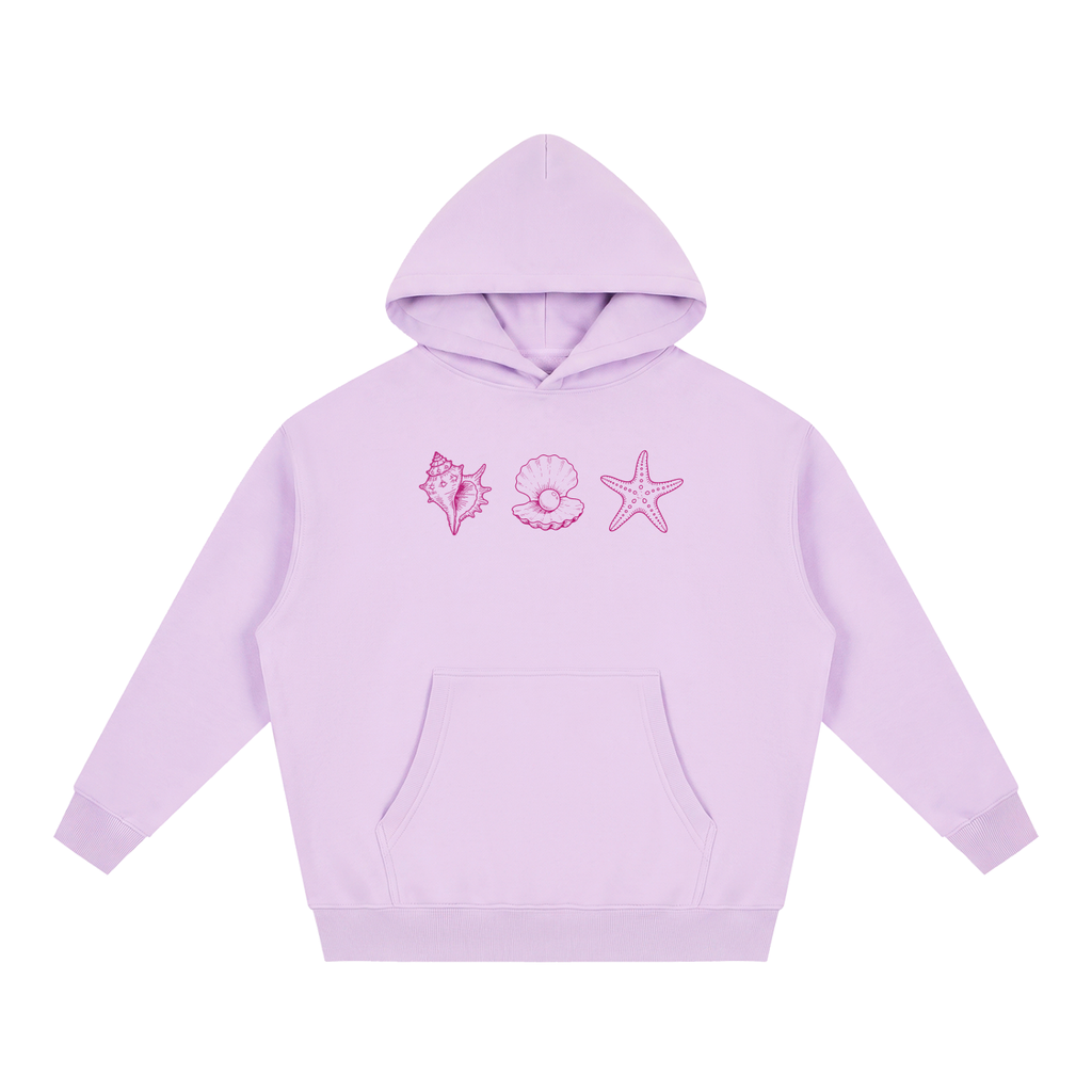 Essential Oversized Boxy Fit Fleece Hoodie