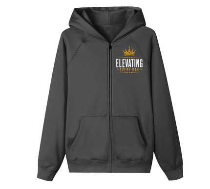 Essential Zip-up Fleece Hoodie