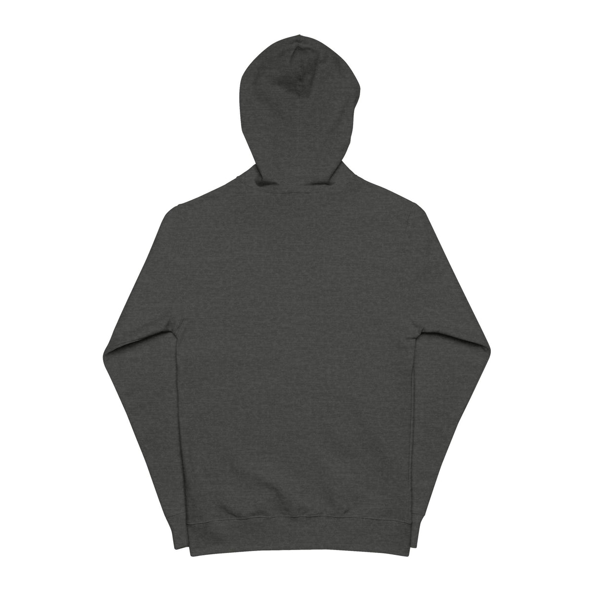 Gold Cross Zip-Up Hoodie — Christian Faith Fleece Jacket