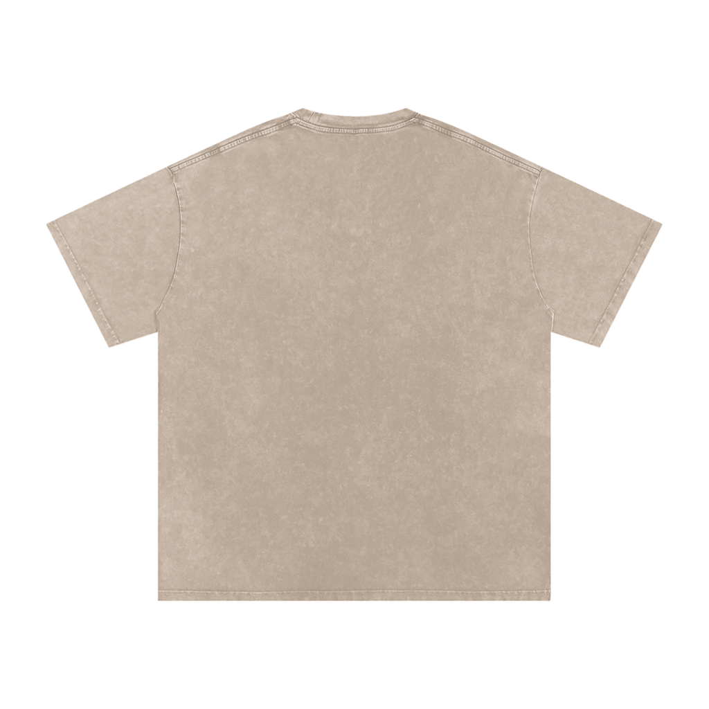 Saved Not Soft Snow-Washed Oversized T-Shirt