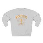 Rooted Cross Sweatshirt — Christian Faith Crewneck