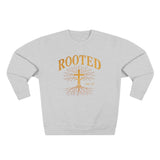 Rooted Cross Sweatshirt — Christian Faith Crewneck