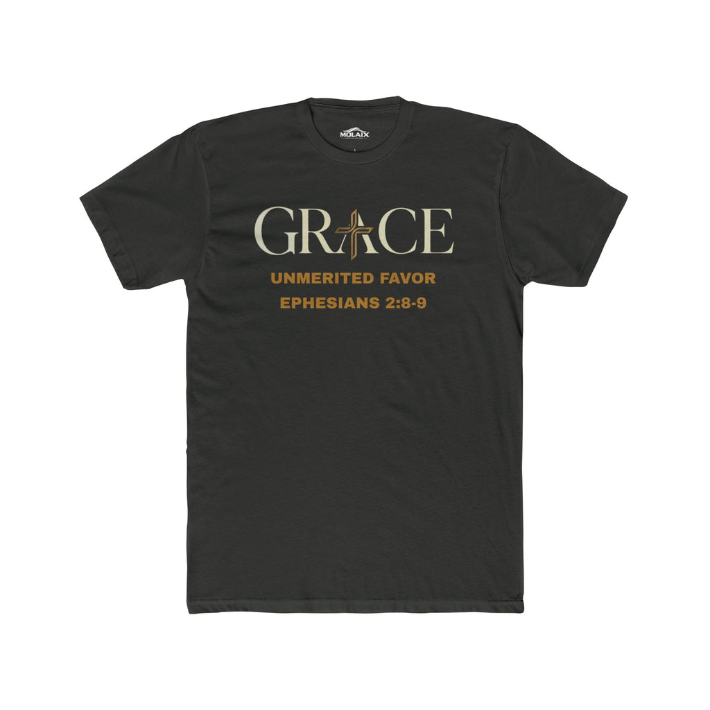 Grace - Unmerited Favor Christian T-Shirt (Ephesians 2:8-9)