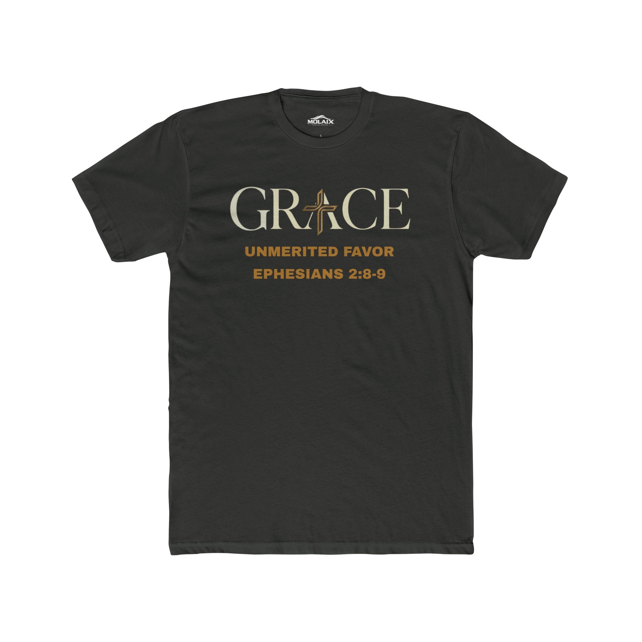 Grace - Unmerited Favor Christian T-Shirt (Ephesians 2:8-9)
