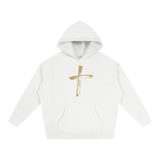 Rise Above Fear Christian Heavyweight Hoodie
