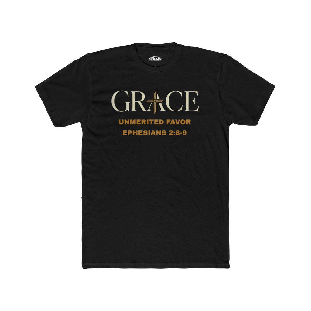 Grace - Unmerited Favor Christian T-Shirt (Ephesians 2:8-9)