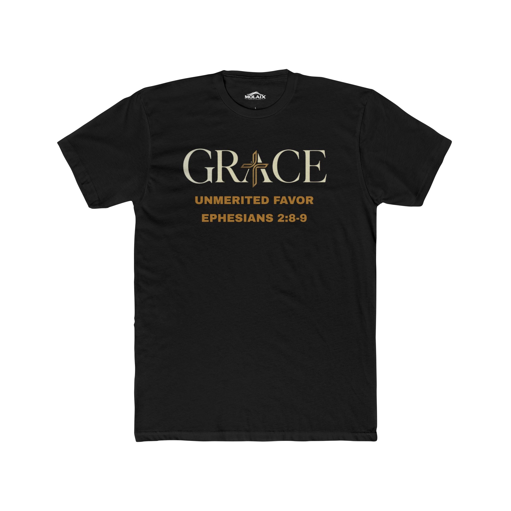 Grace - Unmerited Favor Christian T-Shirt (Ephesians 2:8-9)