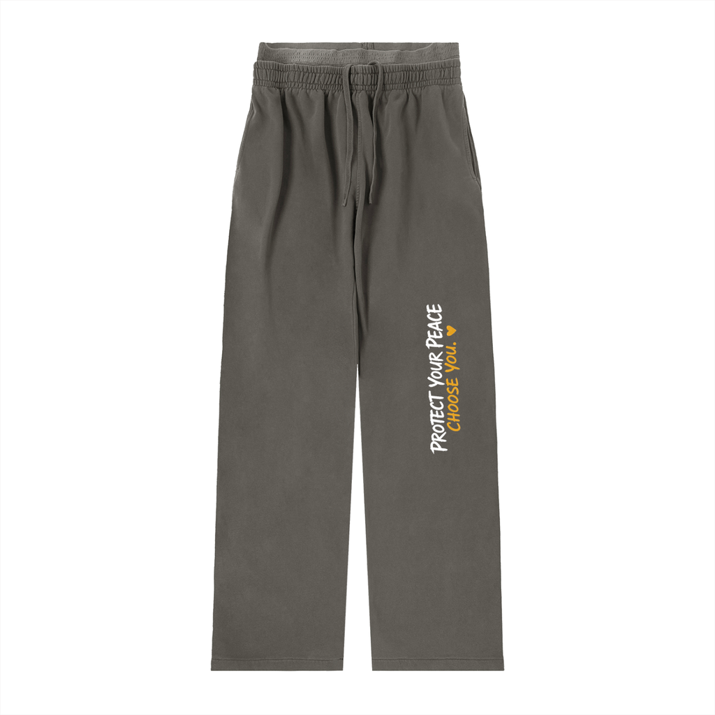 Protect Your Peace Vintage Washed Hoodie & Pants Set