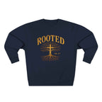Rooted Cross Sweatshirt — Christian Faith Crewneck