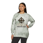 Grace "Unmerited Favor" Tie-Dye Crewneck Sweatshirt