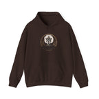 Christian Hoodie – “Elevated by Grace” Cross Sweatshirt (Colossians 3:2)