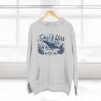 Deep Waters Whale Hoodie – "Deep Waters With You" Nautical Graphic Hoodie