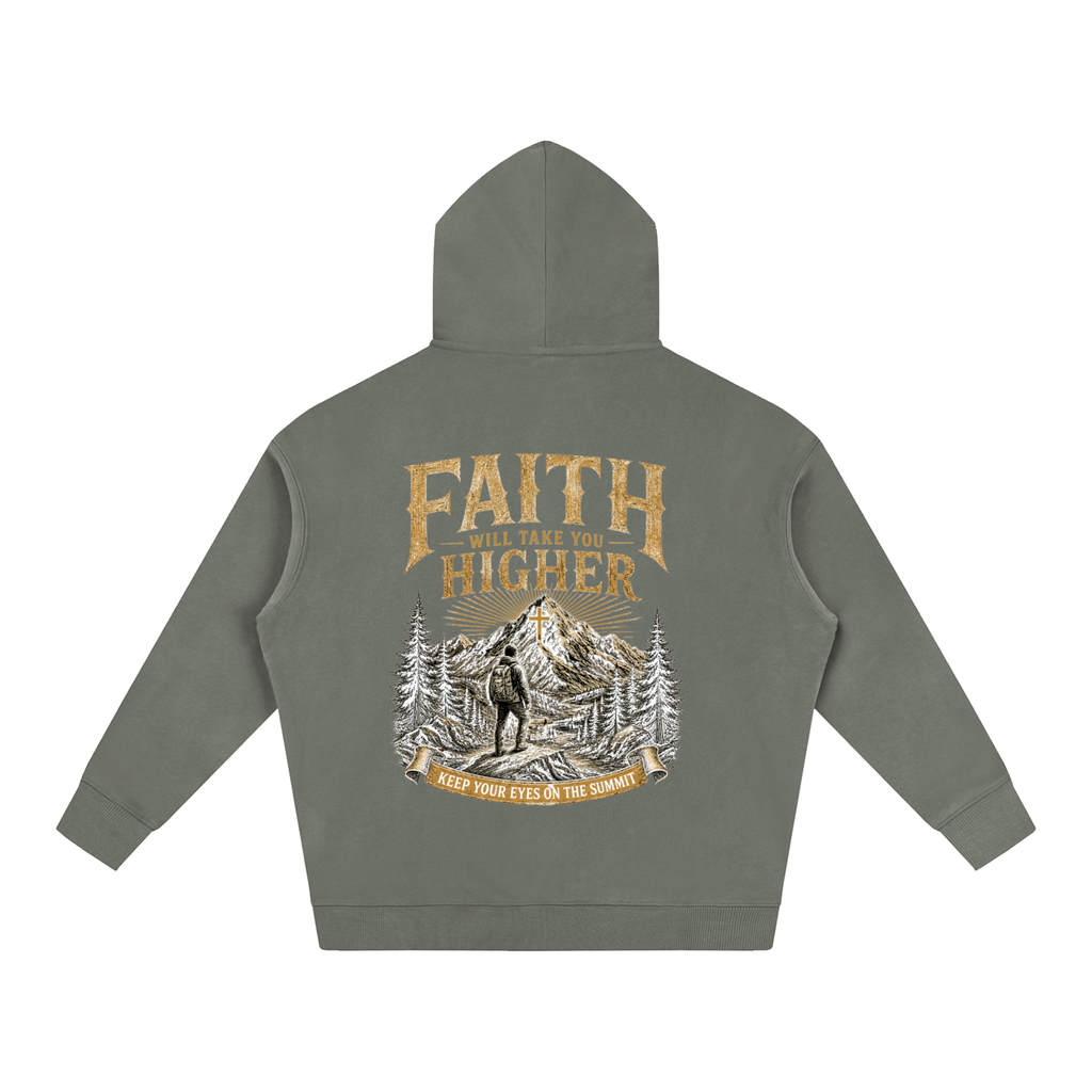 Faith Will Take You Higher Fleece Hoodie