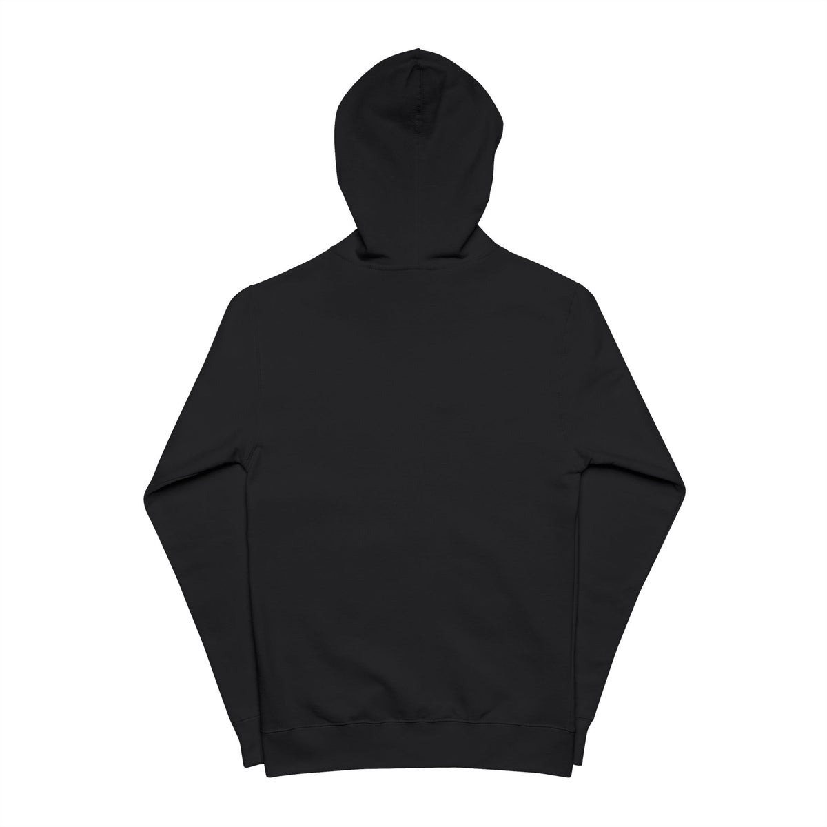 Gold Cross Zip-Up Hoodie — Christian Faith Fleece Jacket