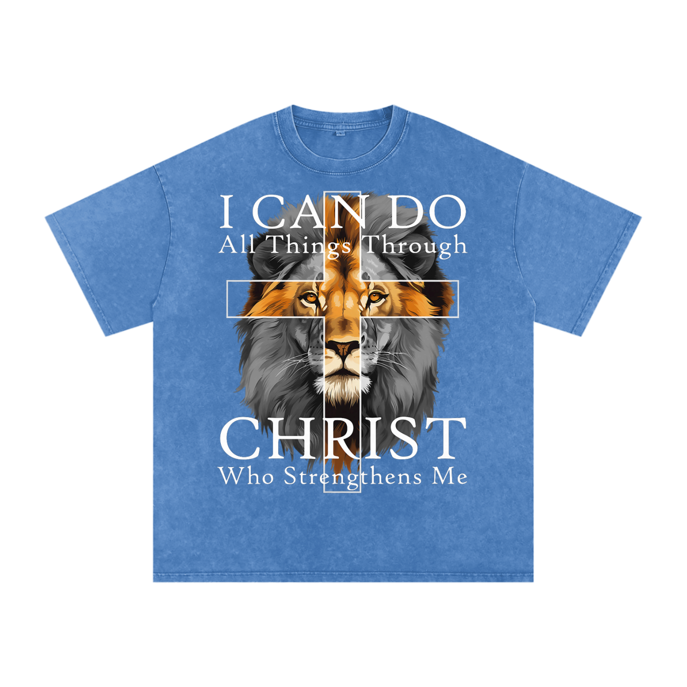 Kingdom Mindset Christian Tee  Oversized Cotton T-Shirt  Streetwear
