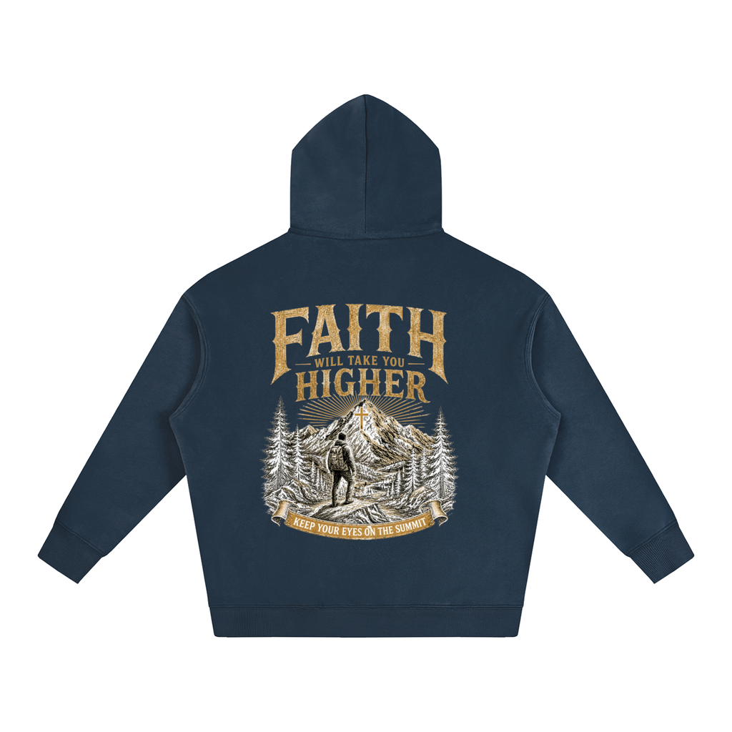 Faith Will Take You Higher Fleece Hoodie