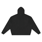 Unisex Vintage Wash Full Zip Boxy Hoodie