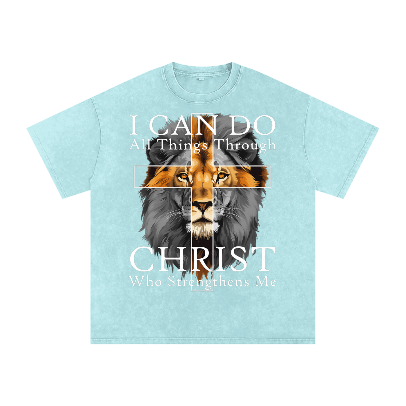 Kingdom Mindset Christian Tee  Oversized Cotton T-Shirt  Streetwear