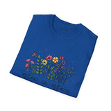 Grow in Grace Floral Christian T-Shirt