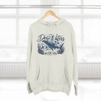 Deep Waters Whale Hoodie – "Deep Waters With You" Nautical Graphic Hoodie