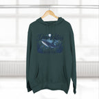 Deep Waters Whale Hoodie – "Deep Waters With You" Nautical Graphic Hoodie