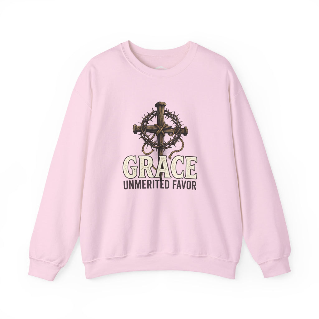 Grace Unmerited Favor Crewneck Sweatshirt