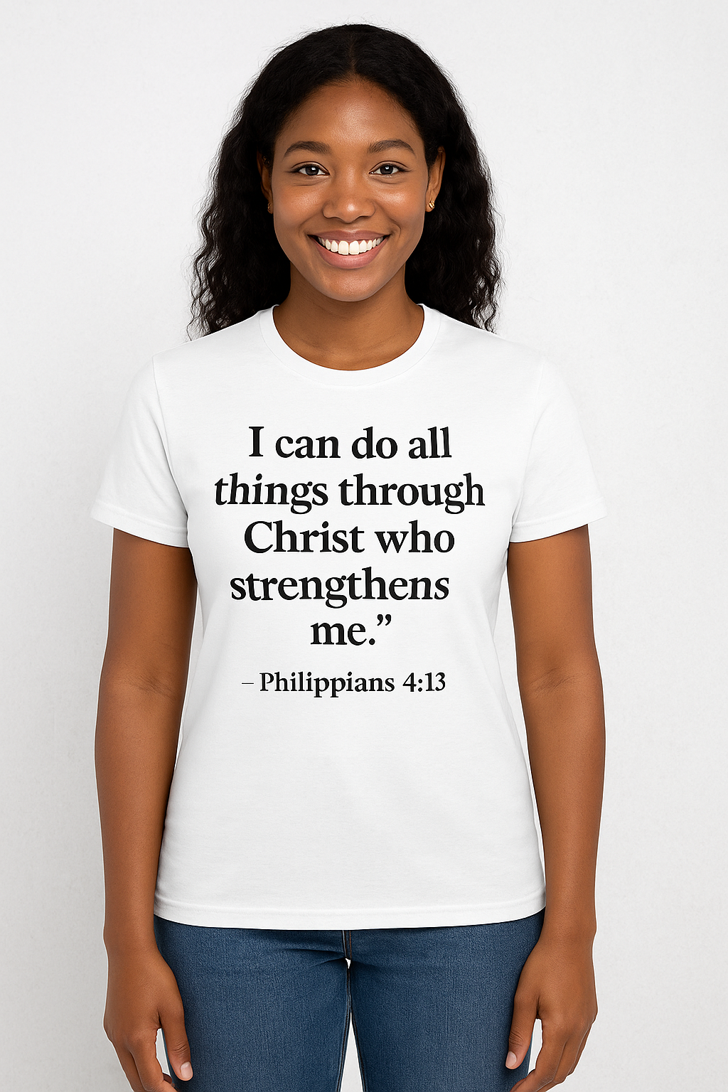 Philippians 4:13 Tee – “I Can Do All Things