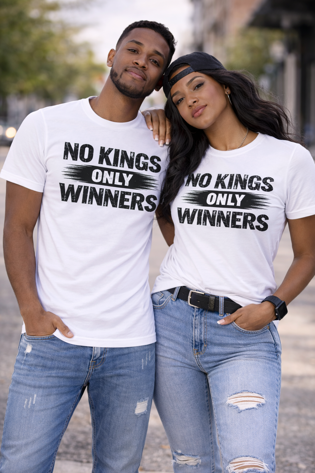 NO KINGS ONLY WINNERS™ Tee