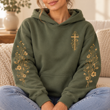 Floral Christian Hoodie