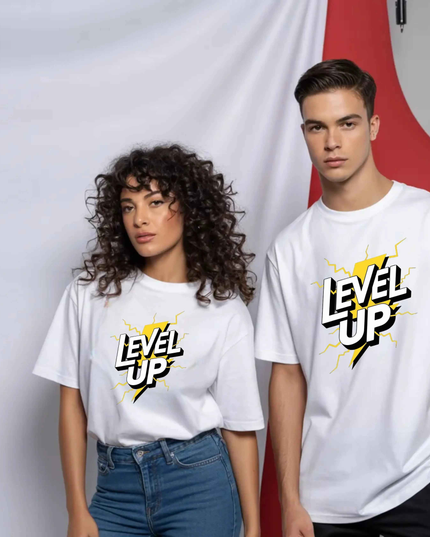 Gaming T-Shirt – LEVEL UP Graphic Tee