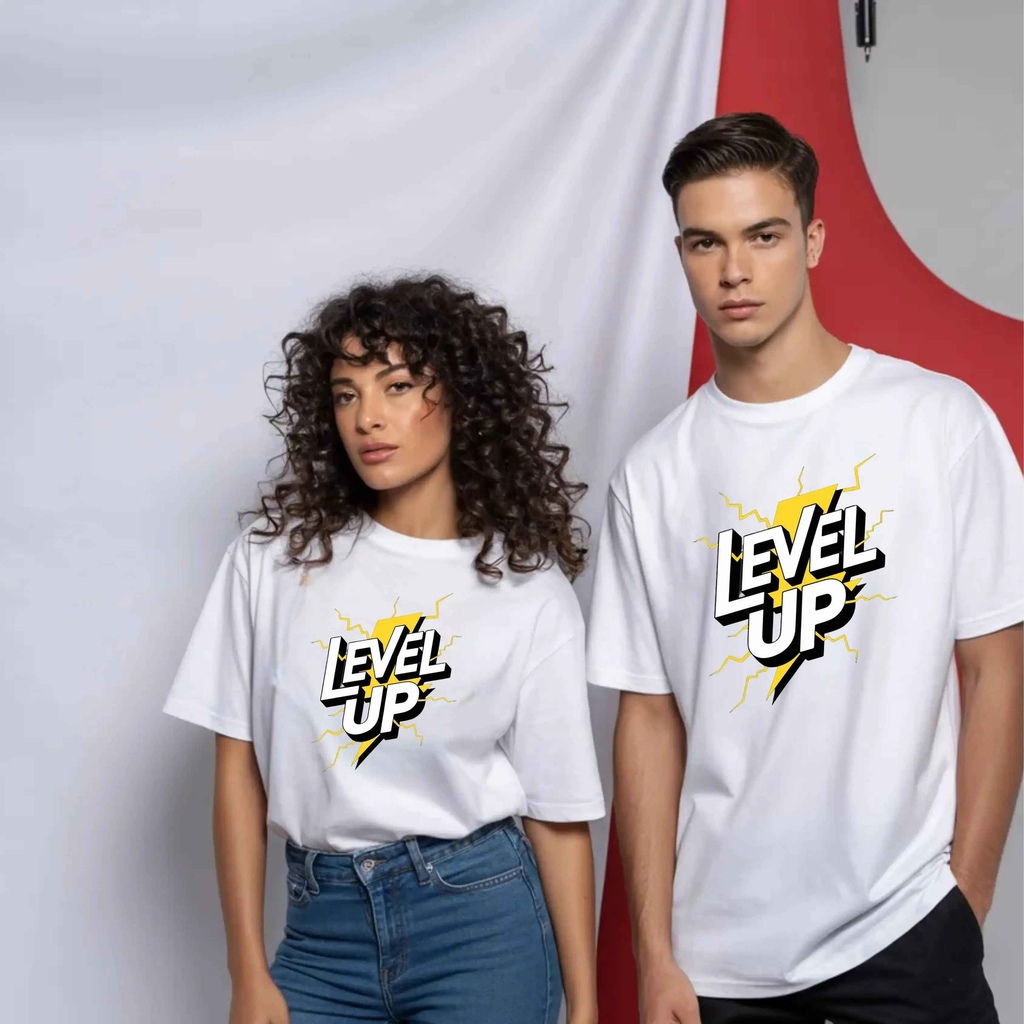 Gaming T-Shirt – LEVEL UP Graphic Tee