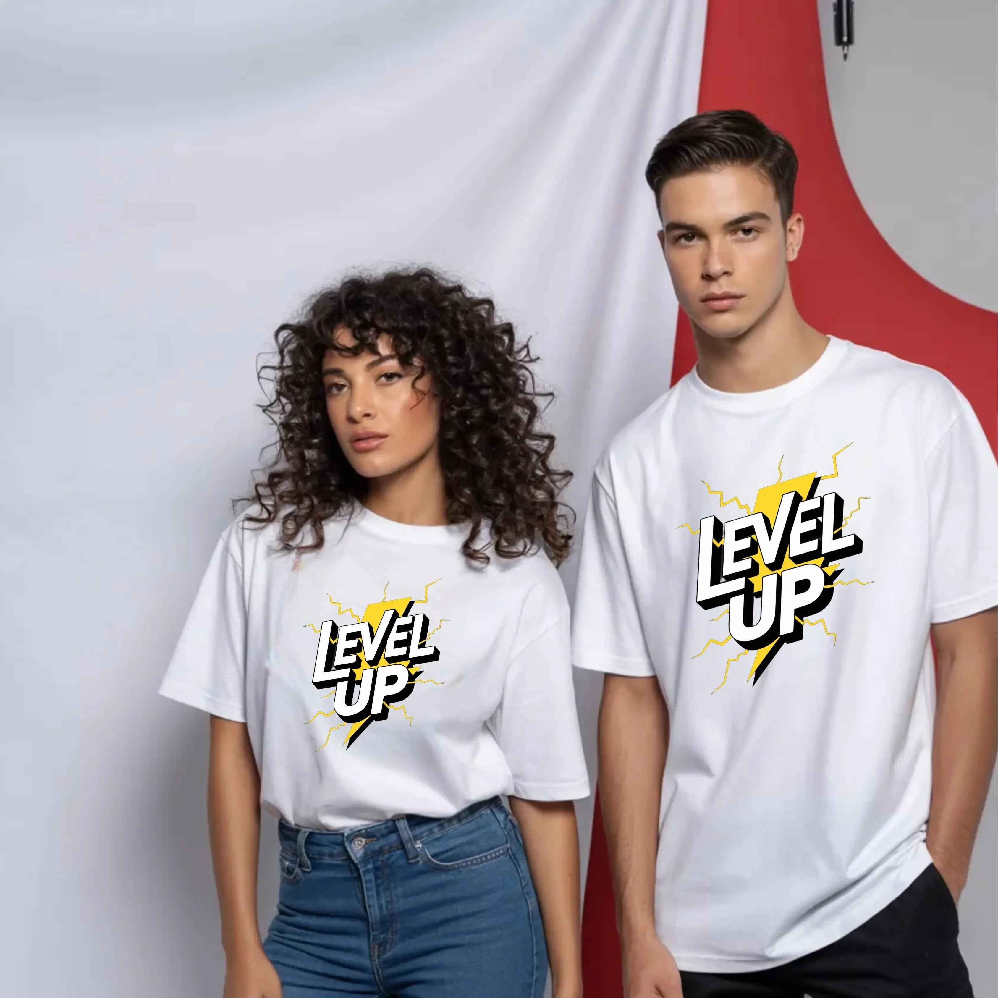 Gaming T-Shirt – LEVEL UP Graphic Tee