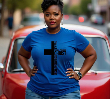 All Things to Christ T-Shirt - Faith-Based Christian Tee