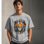 Kingdom Mindset Christian Tee  Oversized Cotton T-Shirt  Streetwear