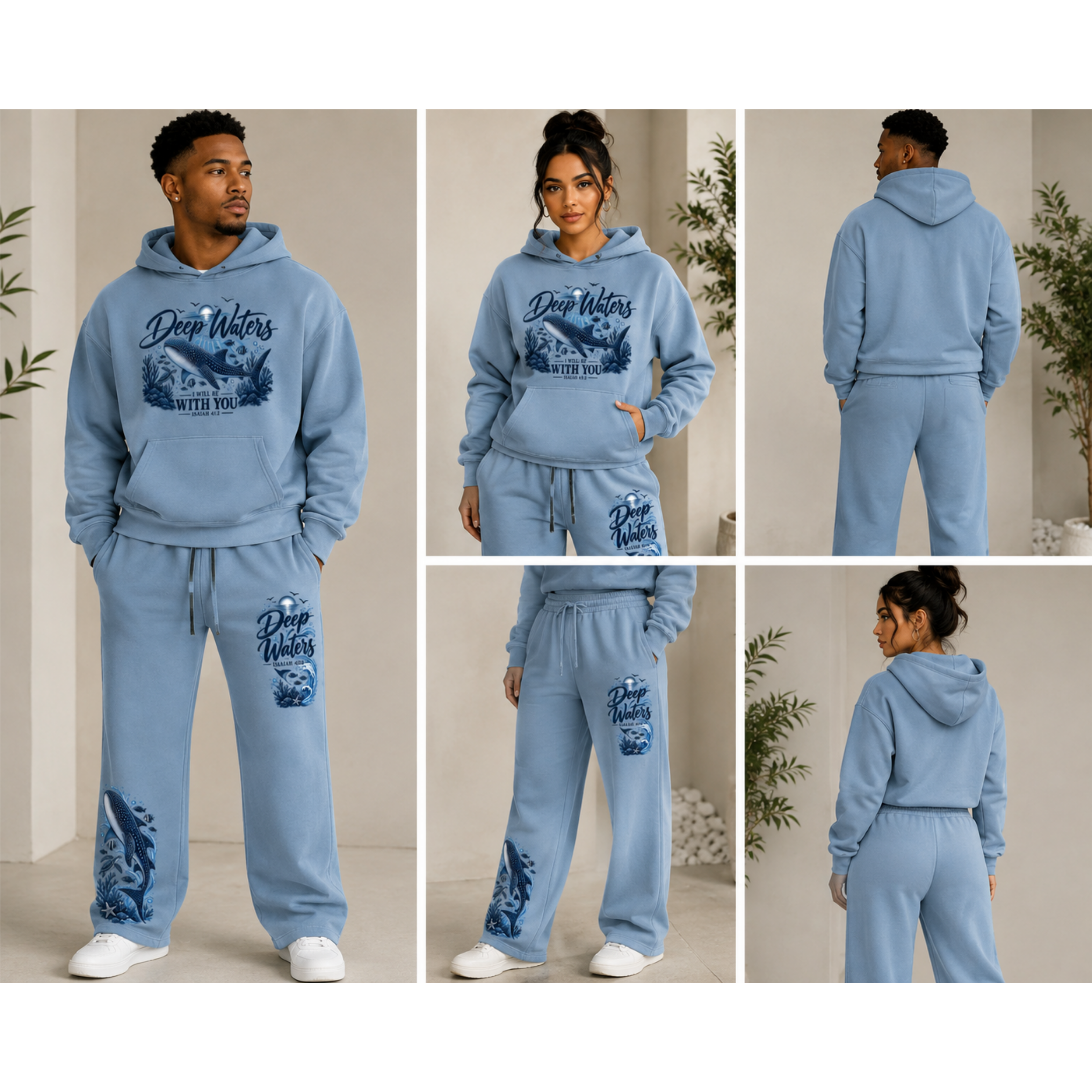 Unisex Vintage Wash Sweatpants