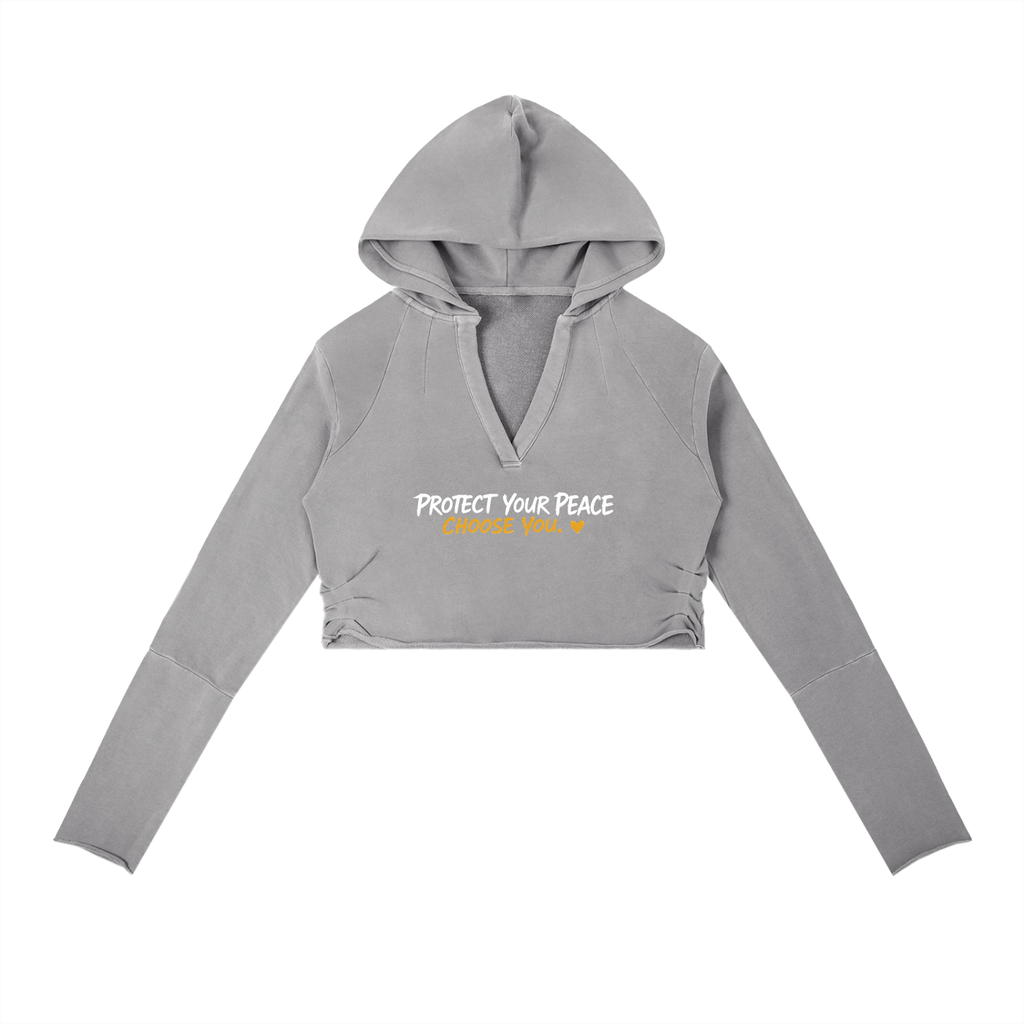 Protect Your Peace Vintage Washed Hoodie & Pants Set