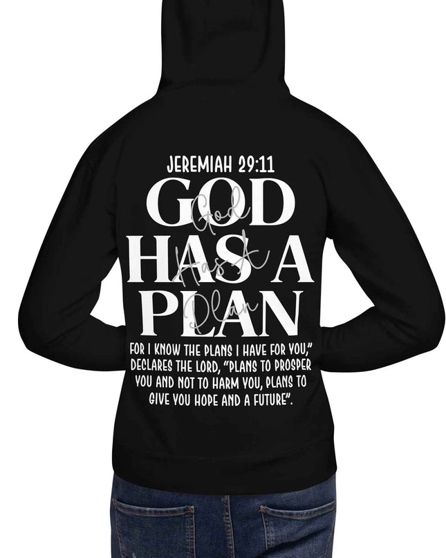 Christian Hoodie – Jeremiah 29:11 God Has a Plan.
