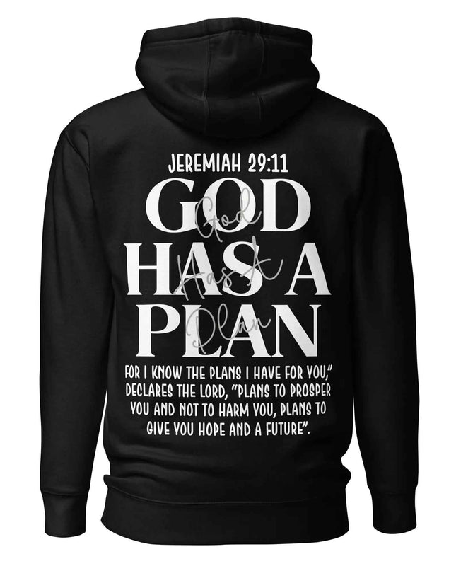 Christian Hoodie – Jeremiah 29:11 God Has a Plan.