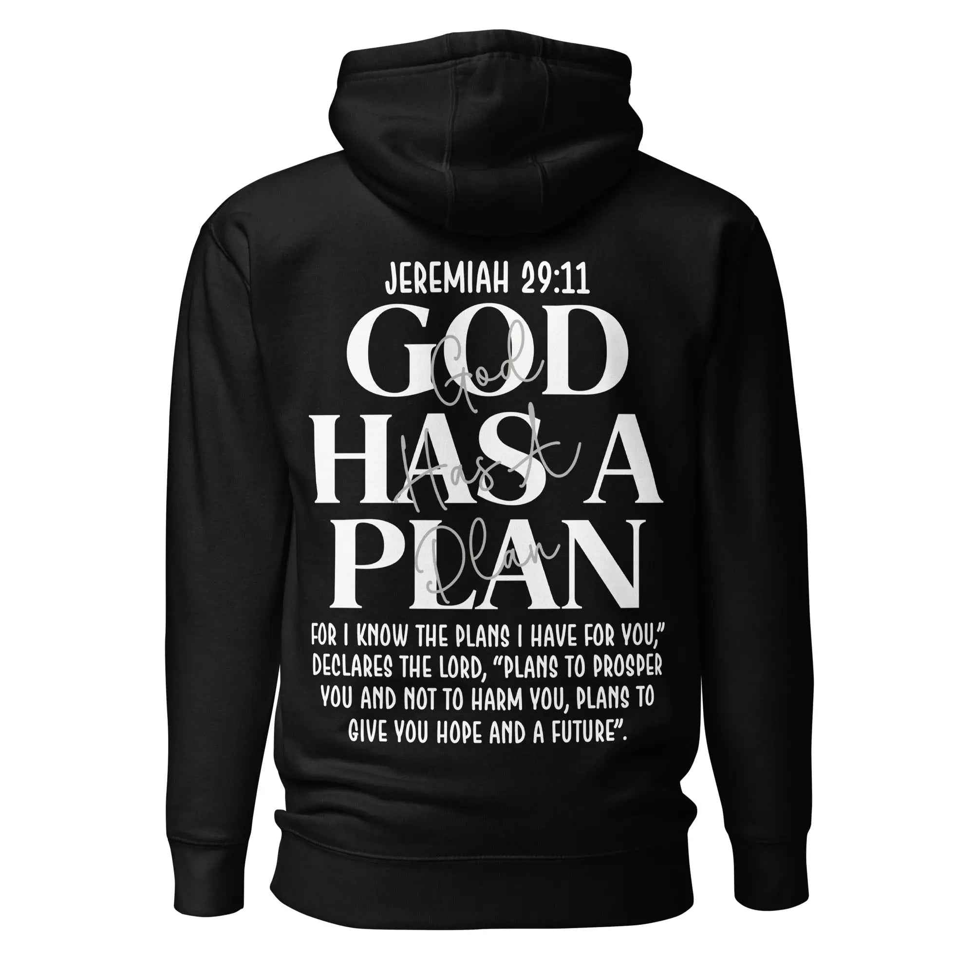 Christian Hoodie – Jeremiah 29:11 God Has a Plan.