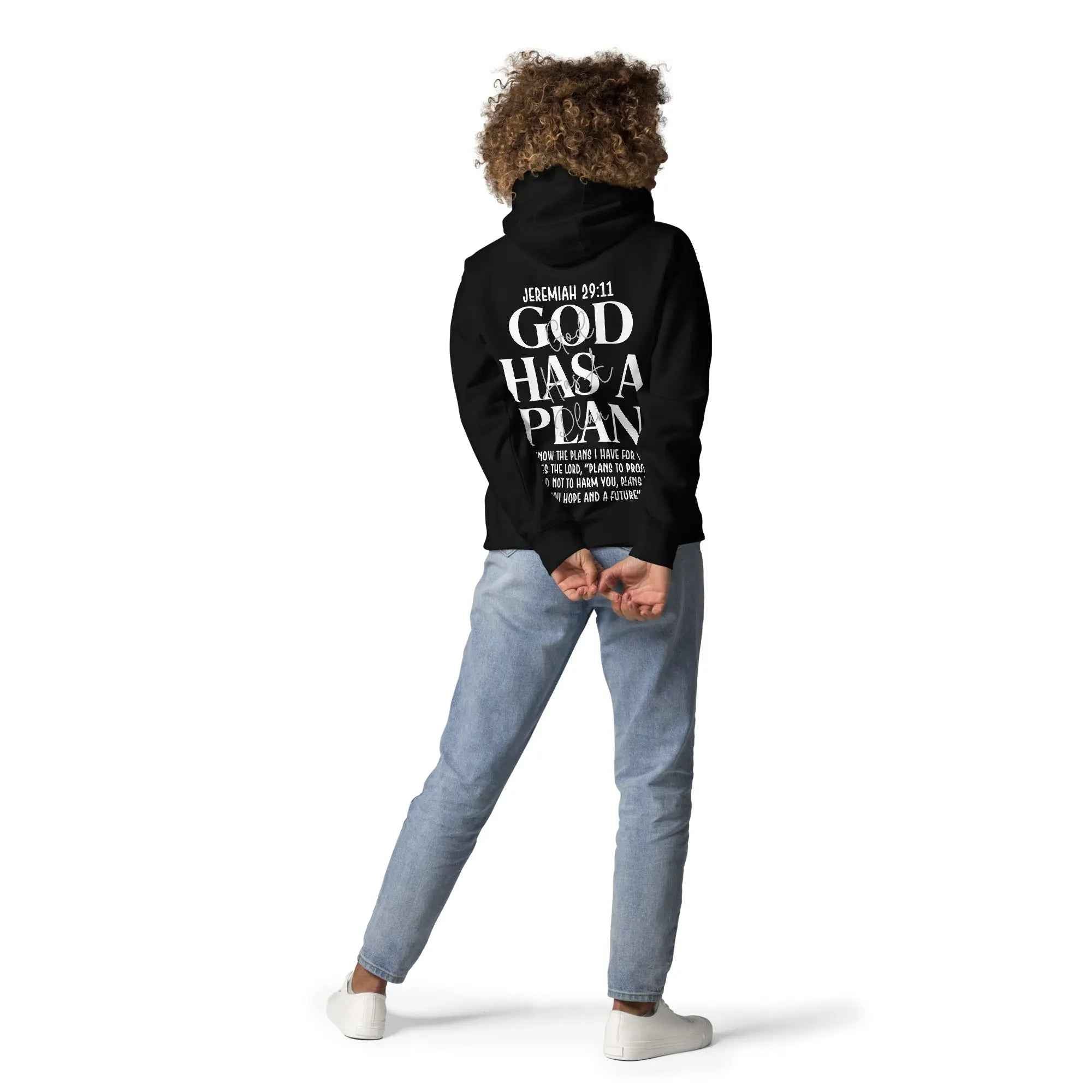 Christian Hoodie – Jeremiah 29:11 God Has a Plan.