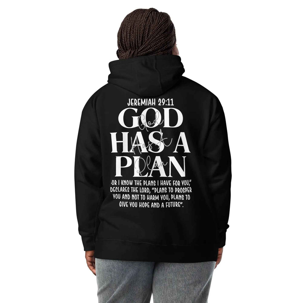 Christian Hoodie – Jeremiah 29:11 God Has a Plan.