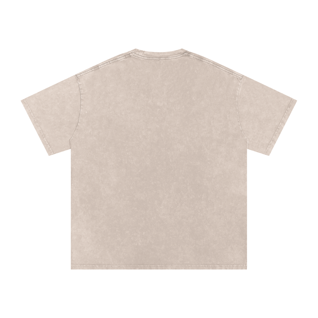 Saved Not Soft Snow-Washed Oversized T-Shirt