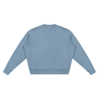 Unisex Vintage Wash Full Zip Boxy Hoodie