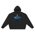 Unisex Vintage Wash Full Zip Boxy Hoodie